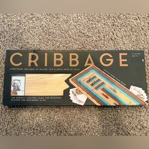 Cribbage Board Game Set. Strategy Game. Sealed Box